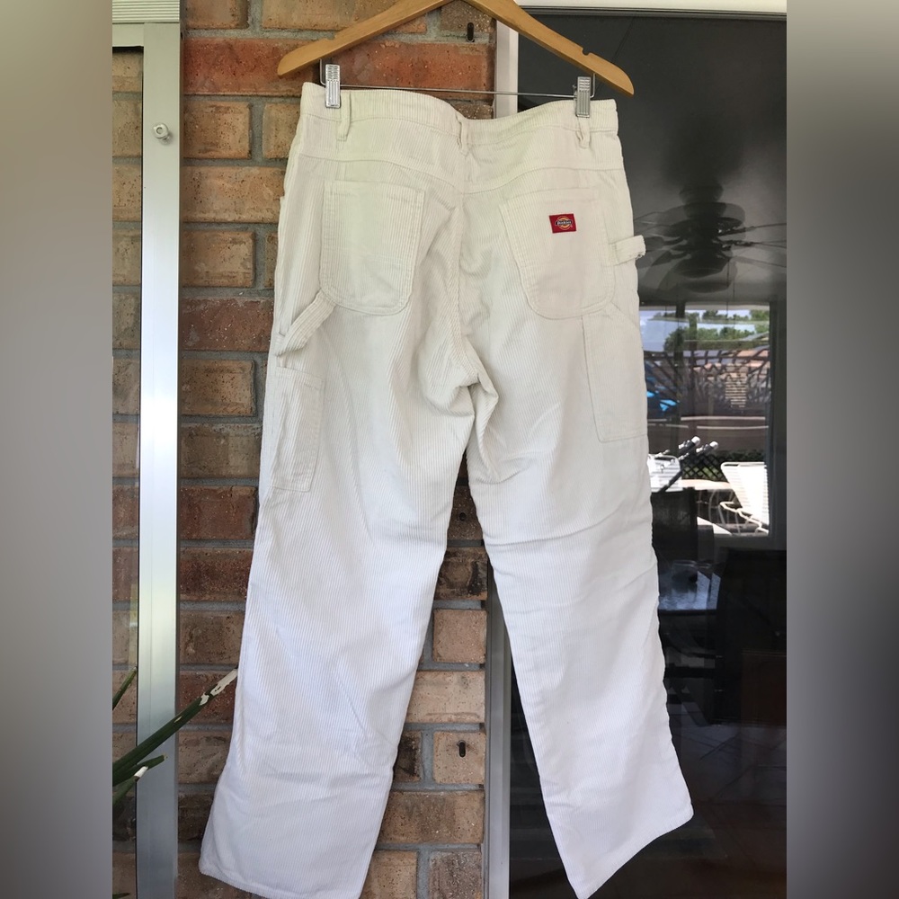 Dickies white corduroy pants size 11/30
